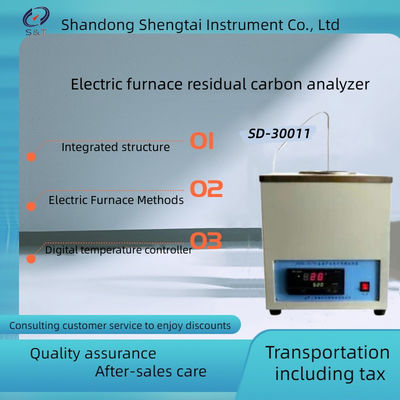 Digital Temperature Control Electric Furnace Method Residual Carbon Tester Standard Carbon Residue