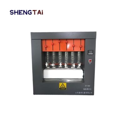 ST-06 crude fat analyzer Soxhlet extraction principle digital display temperature control GB6433-2006