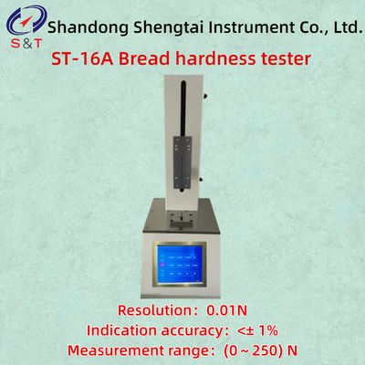 Resolution 0.01N Touch screen texture analyzer Measurement range 0～250N ST-16A
