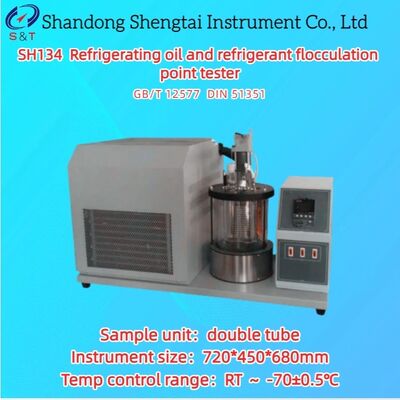 Refrigerating Oil And Refrigerant Flocculation Point Tester RT ～ -70±0.5℃ GB/T 12577