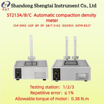 Metal Powder Automatic Compaction Density Meter Vibration 400rpm Amplitude 1 - 15mm ISO 3993