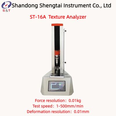 Feed Texture Analyzer Test 1-500mm/Min Fertilizer Hardness Travel 360mm ST-16A