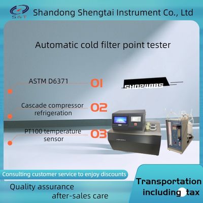 ASTMD 6371 Fully automatic cold filter point measuring instrument, dual hole compressor refrigeration SH0248BS