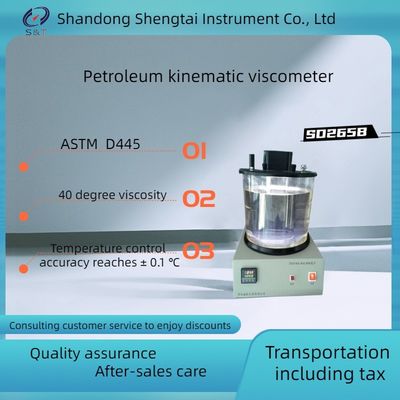 Petroleum Kinematic Viscometer SD265B Measurement of 40 Degree Viscosity Two Cylinder Test Groups