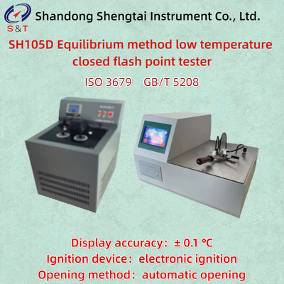 ISO 3679 낮은 온도 닫힌 플라시 포인트 검사기 균형을 맞추기 방법 2ml 샘플