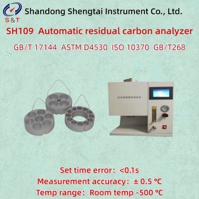 자동 잔류 탄소 분석기 Astm D4530 마이크로 방법 0.10%M/M-30.0%M/M