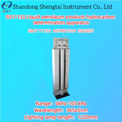 ASTM D1319 액체 석유 제품 탄화수소 측정 장치 SD11132