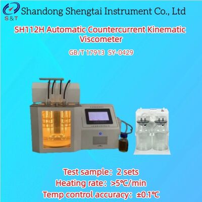 Automatic Countercurrent Kinematic Viscometer RT ～ 100℃ Dark Petroleum GB/T 11137