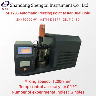 듀얼 홀 자동 냉각점 검사기 -70°C +30 °C 조동 1200r/min ASTM D1177