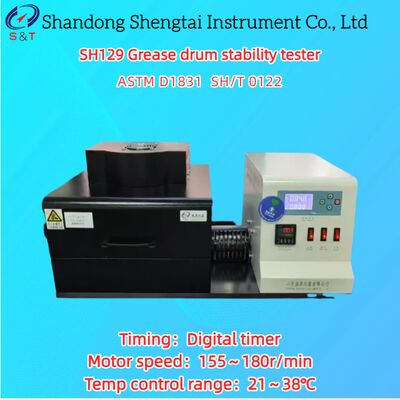 2 작업 단위 그리스 드럼 안정성 테스터 21~38℃ PT100 센서 디지털 타이머 ASTM D1831