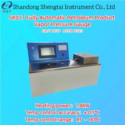 Fully Automatic Petroleum Product Vapor Pressure Gauge RT ～ 90℃ Constant 37.8℃ ASTM D323