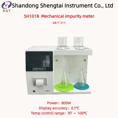 SH101B 기어 오일 기계 불순물 미터 RT    100°C 4채널 PID 온도 제어 GB/T 511
