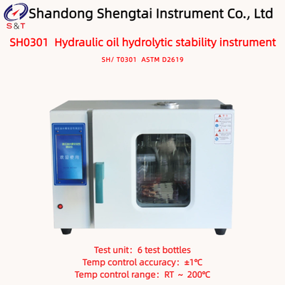 ASTM D2619 수압 액체용 수분성 안정성 검사기 RT 200°C 음료 병 방법
