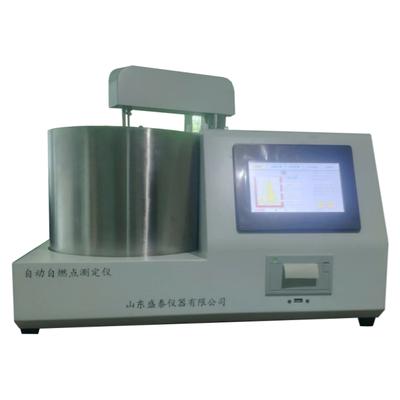 ASTM E659 Automatic Self-Ignition Point Tester RT ～ 800℃ LCD Color Large-Screen Display