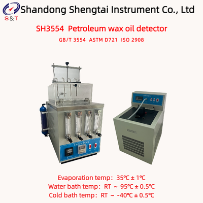 석유 화석의 기름 함량 장치 4 흐름계 증발 35°C ± 1°C ASTM D721