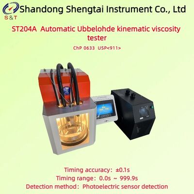 자동 우벨로데 동점도 분석기 측정 0.6 ~ 1000 mm²/s USP<911>