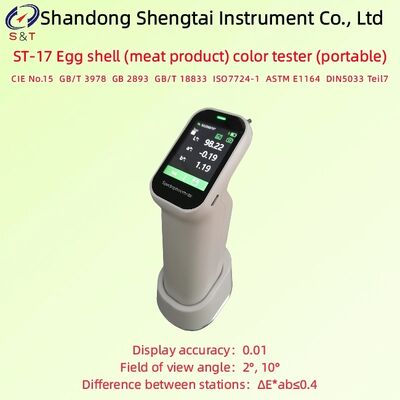 계란 껍질 및 고기 제품 색상 분석기 시야장 각 2° 10° ASTM E1164