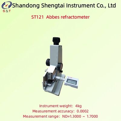 아베 굴절계 0℃ ~ 70℃ 측정 ND=1.3000 ~ 1.7000 투명 및 반투명 액체 ST121